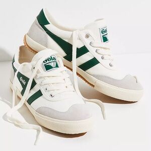 NWT Gola Badminton Off White/ Green